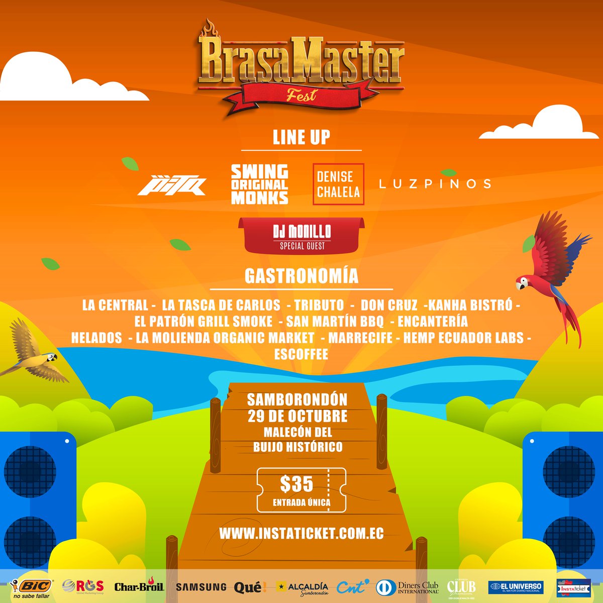 BrasaMaster's tweet photo. ¡Cartel completo! ¡We are ready to go!

Este sábado 29 de octubre.
𝗠𝗮𝗹𝗲𝗰𝗼́𝗻 𝗱𝗲 𝗕𝘂𝗶𝗷𝗼 𝗛𝗶𝘀𝘁𝗼́𝗿𝗶𝗰𝗼, 𝗦𝗮𝗺𝗯𝗼𝗿𝗼𝗻𝗱𝗼́𝗻. 
La mejor fiesta culinaria musical 💣 🪩 🕺🏻 💃 

𝗧𝗶𝗰𝗸𝗲𝘁𝘀 𝗲𝗻 @instaticketec 𝗼 𝗱𝗮𝗹𝗲 𝗰𝗹𝗶𝗰𝗸 𝗹𝗶𝗻𝗸 𝗯𝗶𝗼 https://t.co/1cnbF8INzz