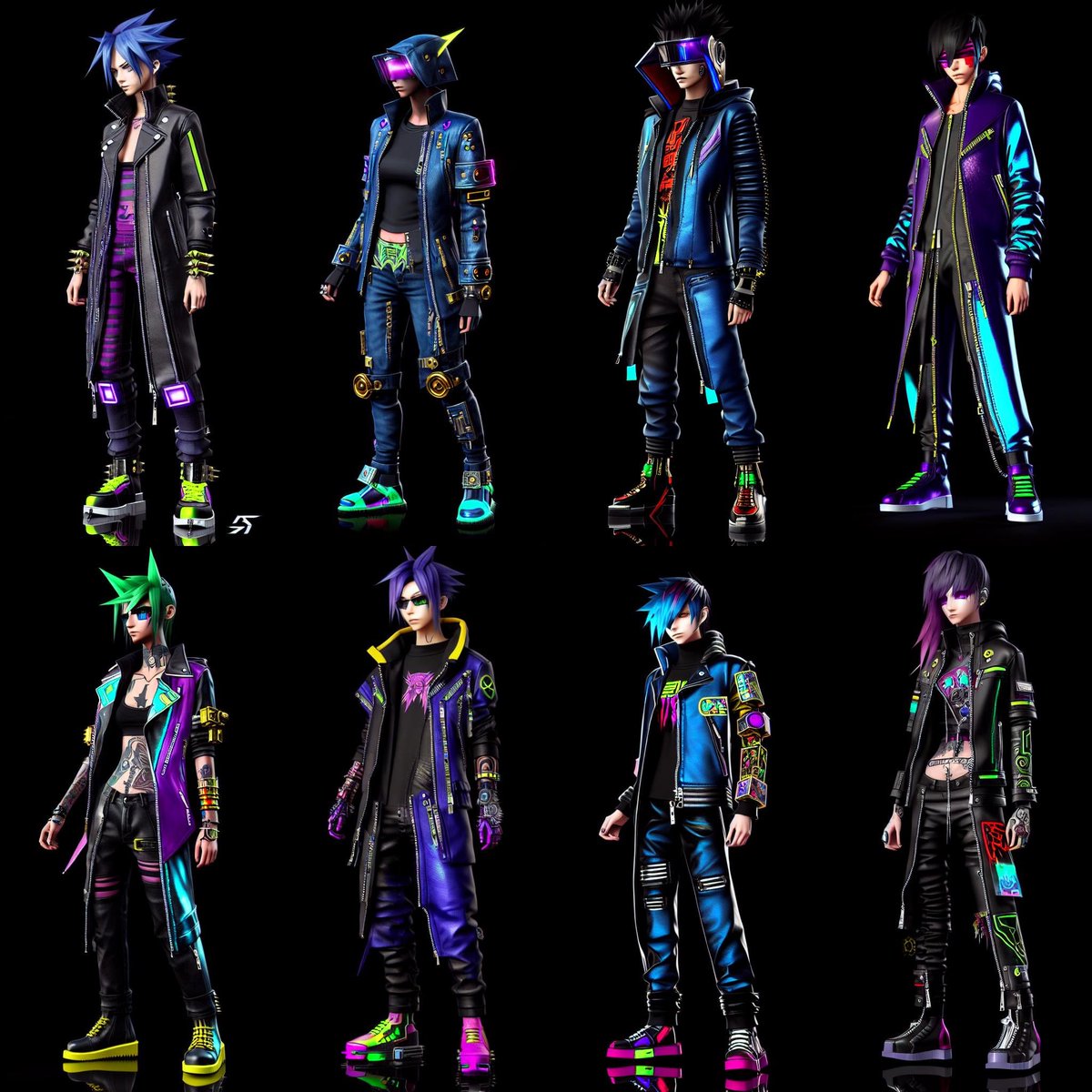 Wielding AI to create these game characters. Who says AI can’t do hands :)
