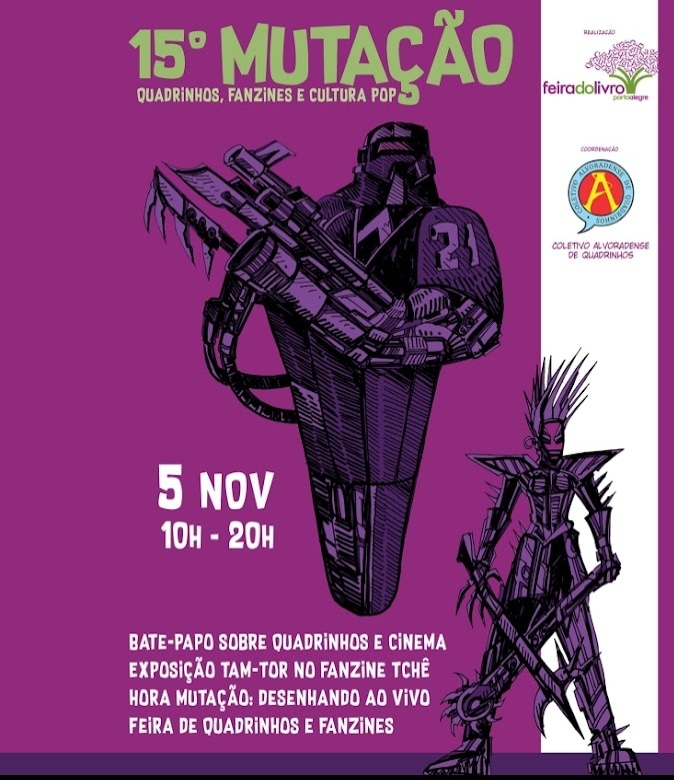 Artista convidado para o 15° Evento Mutação da <a href="/feiradolivropoa/">Feira do Livro de Porto Alegre</a> #feiradolivrodeportoalegre #chrischavesart