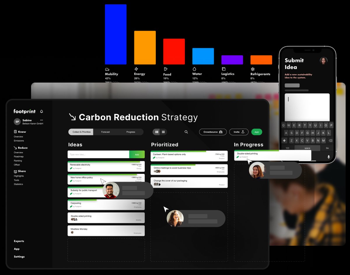fp_intelligence's tweet image. Let&apos;s make #carbonreduction radically simple, fast and easy for every business.

#cutcarbon #decarbonization #collaboration