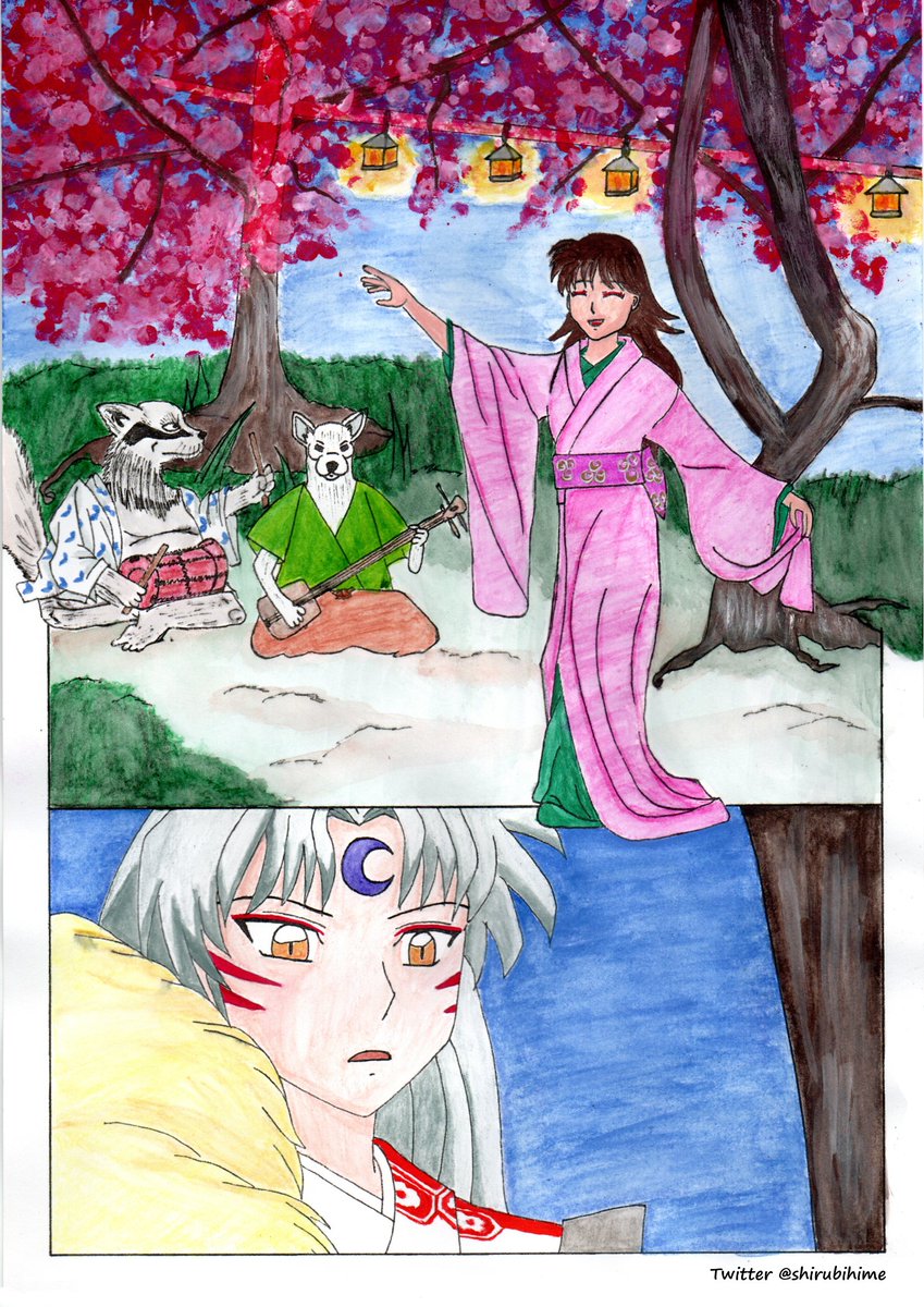 shirubihime's tweet photo. My collab with 
@LavenderRitowa
 and Writer Quincette for the 
@SessrinBang
 2022
🌙 Knotweed
🍈 Link to their works in the comments ⬇️ 

Forgive me for the 1 day delay 😭

#SessRinBang2022
#sessrin #sesshomaruxrin  #殺りん #sesshomaru #rin #殺生丸 #りん #犬夜叉 #inuyasha https://t.co/r91qtc9WWA
