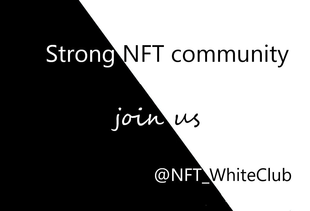_NFT_Master_'s tweet photo. 🔥 join us in the @NFT_WhiteClub 🔥

#nft #NFTjapan #nftcrypto  #NFTCommuinity  #nftsolana #SolanaNFTs #NFTcollections https://t.co/ViSutszUbI