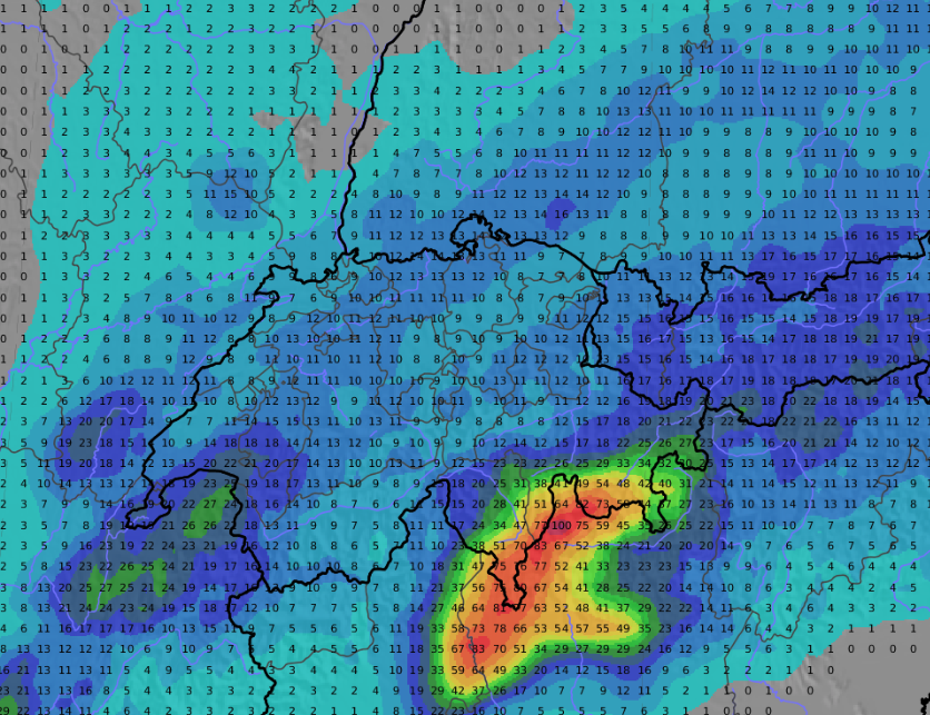 MeteoNewsAG's tweet photo. Aktuell bläst in den Alpen noch der #Föhn, so auch hier in Brunnen. Er trieb die Temperaturen auf 23-25 Grad, am wärmsten war es aber in #Delsberg. Nachts lässt der Föhn nach, #Regen breitet sich aus. Im Süden wird es morgen richtig schütten! Details: https://t.co/STl3QJlyDo (km) https://t.co/a9TeDxA8ZK