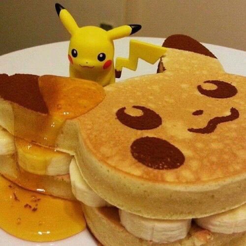 cal💫💙 on Twitter "RT SoftnessDaily pikachu pancakes 🎀"