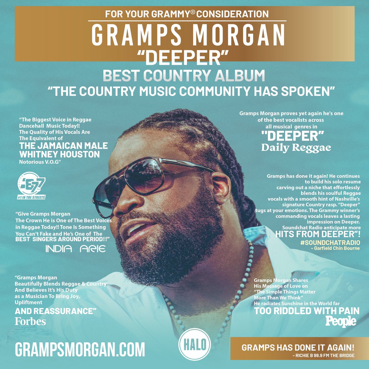 Last day to Vote for @grampsmorgan Category of Best Country Album Truly a Game Changer acoustic Albums are not easy to Pull but They Did It.. shout out to @JohnnyReid @RecordingAcad @dadasonent