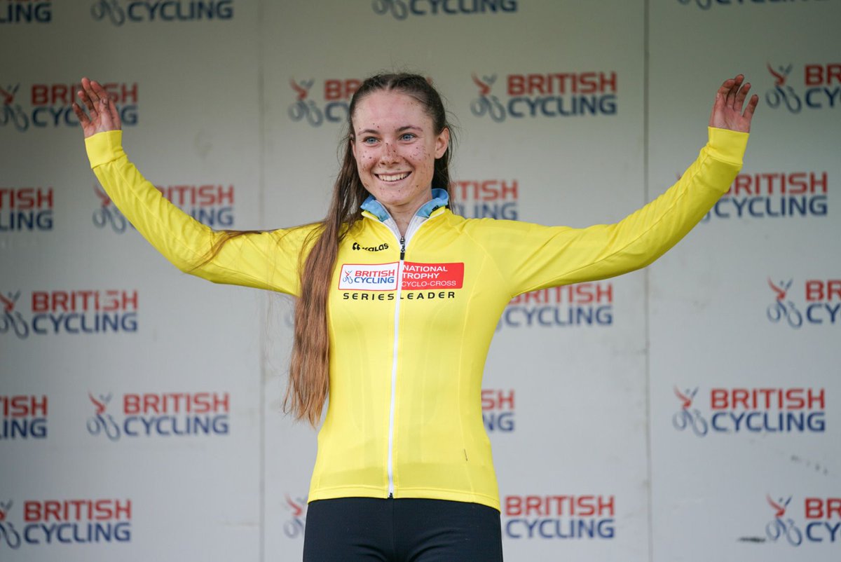 Well done to the incredible elite women's podium 🏆 🥇 Millie Couzens 🥈 Alderney Baker 🥉 Ishbel Strathdee #NatCXTrophy