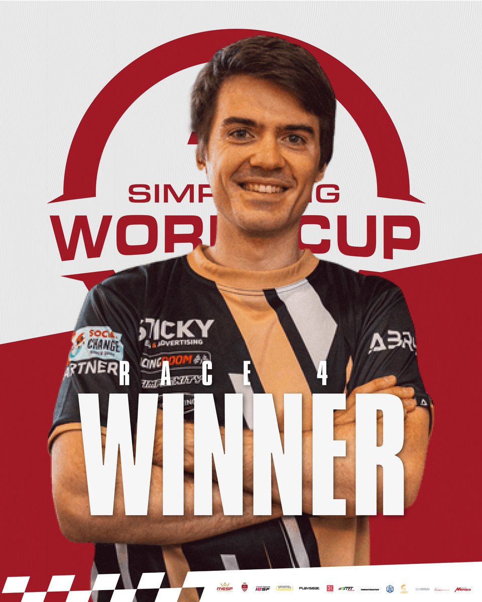 Monaco SimRacing WorldCup 10/23 🏎️🏆 tweet media