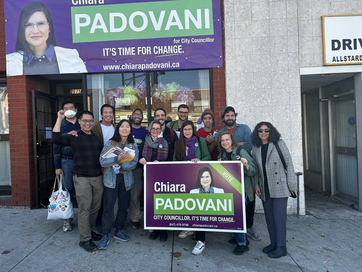 chipadovani's tweet photo. And here we go! 🙌 

Last day before the election, and I’m heading out with this incredible group of passionate change-makers to remind people that their votes tomorrow are so important! 🗳️ https://t.co/6W1tFf9Dbz