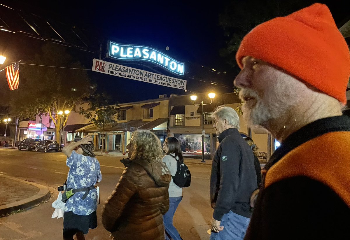 Went on the Pleasanton Ghost Walk last night and learned a lot about a town that I thought I knew a lot about 👻