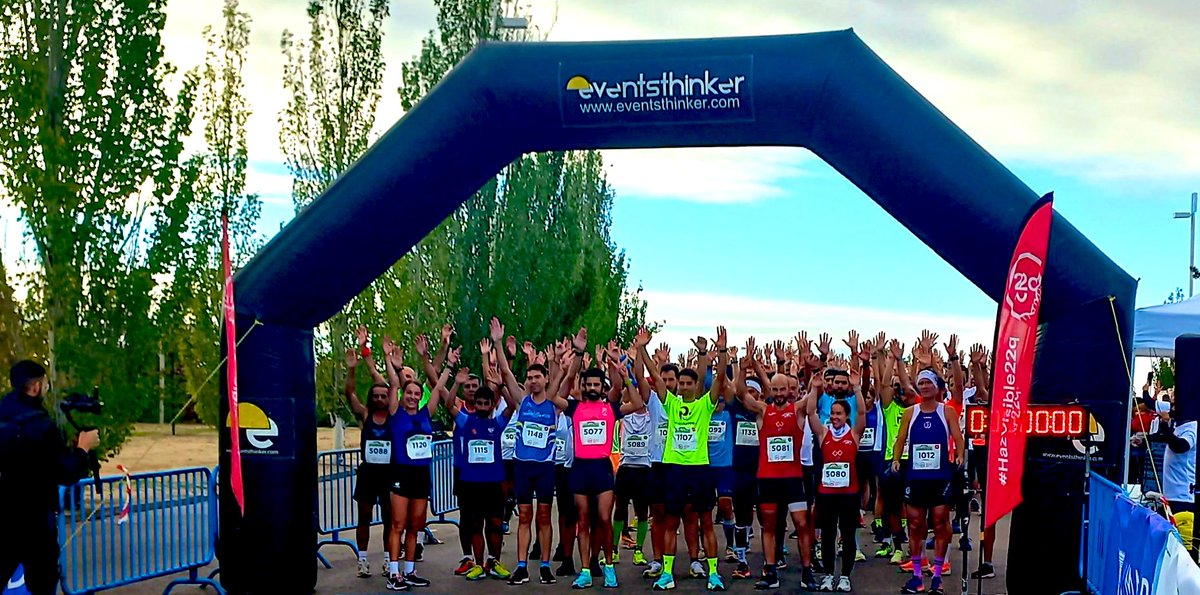 jorgegpalomo's tweet photo. ¡Qué bien lo pasamos en la segunda edición (¡ojalá muchas más!) de la carrera solidaria #HazVisible22q en #Madrid!😀🎙¡Un éxito!

❤️¡Gracias y más #gracias!
@EventsThinkerSL @22q_es
(¡Asociación Síndrome 22q11!)
#eventos #equipo #speaker #PasosPorEl22q https://t.co/bfLLVVslXy https://t.co/AwOd0BbeL2