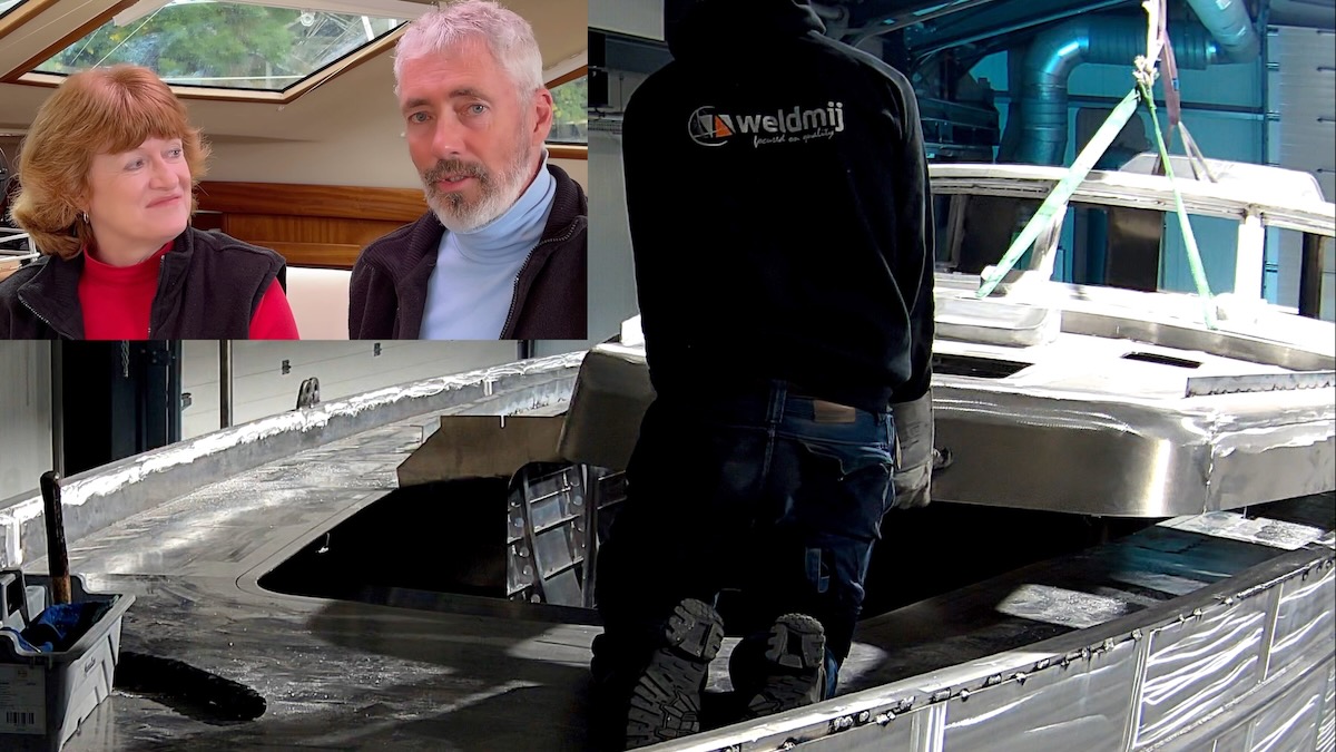 🎥"Building an Aluminum Sailboat Part 6 - Cabin Top Installation and Q&amp;A. #sailing #sailingvideo #boatbuilding #aluminumboat #aluminumsailboat #enksailorion49 #orion49 #distantshorestv #sailtodistantshores
youtube.com/watch?v=9MU0CM…