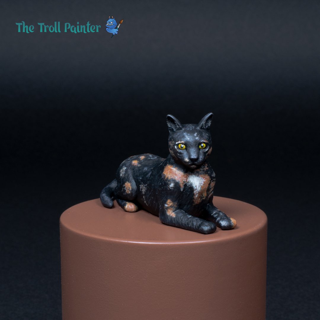 troll_painter's tweet image. I painted this beautiful cat sculpt as a pet tribute for another wonderful client!

If you are interested to get your pet 3D printed and painted, 
please feel free to contact me!

#miniaturepainting #miniaturecat #art #paintingminiatures #3dprint #catart #cat