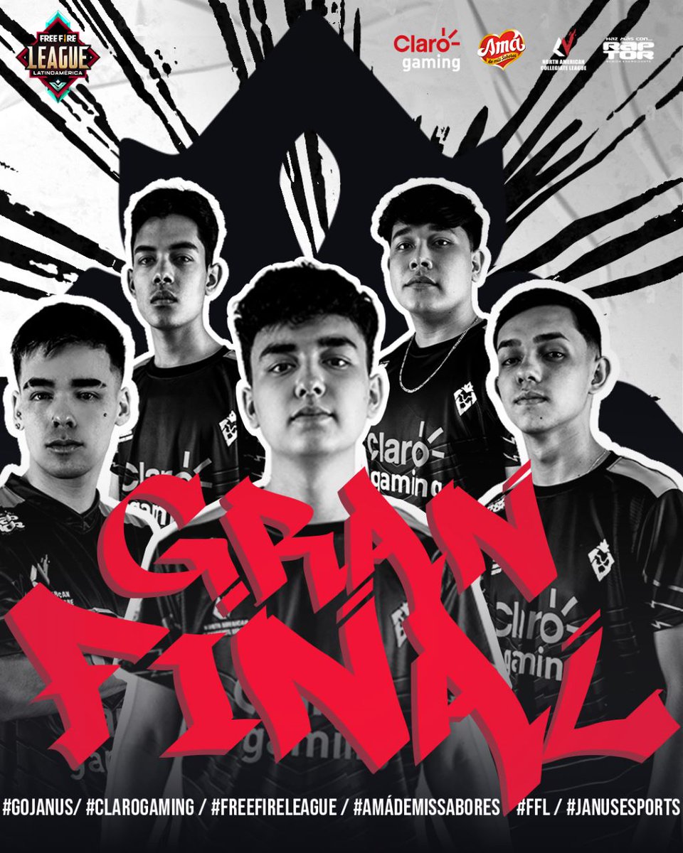 JanusEsports's tweet photo. ¡LLEGÓ EL DÍA! 🥵🦁
Invita a toda la chaviza a vernos hoy en la GRAN FINAL de #FREEFIRELEAGUE! 😈💥
📺 https://t.co/WTTvTXeQaa
🕐 12:00 🇬🇹 | 13:00 🇨🇴🇲🇽 | 15:00 🇦🇷
#JANUSDESDELACUNA #CLAROGAMING 🇬🇹🇭🇳 #AMÁDEMISSABORES #PLAYLAL #FREEFIRELEAGUE https://t.co/KvMoko93De
