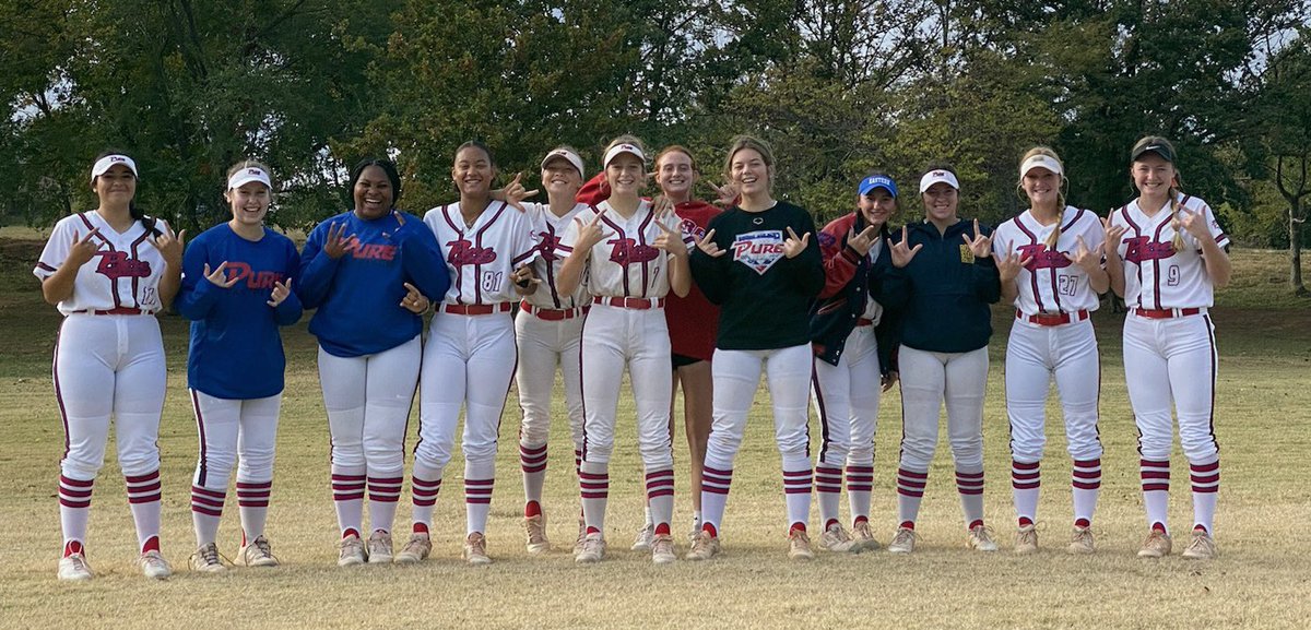 OPF05MELSON's tweet photo. Day ✌🏼!!!
@CoachKendraW  
@RodneyDeLong @OBU_Softball 
@ocu_softball 
@NEOSFTBLL @rscraiders @ConnorsSoftbal1 @SSC_Softball @RogersStateU @OklahomaPure 
@gcvikings @UCOSoftball @USAOCoachJ @TulsaSoftball @AWhisenhunt31 @ocu_softball @MontanaGrizSB @Shafferrr https://t.co/V5yy1E4fkS