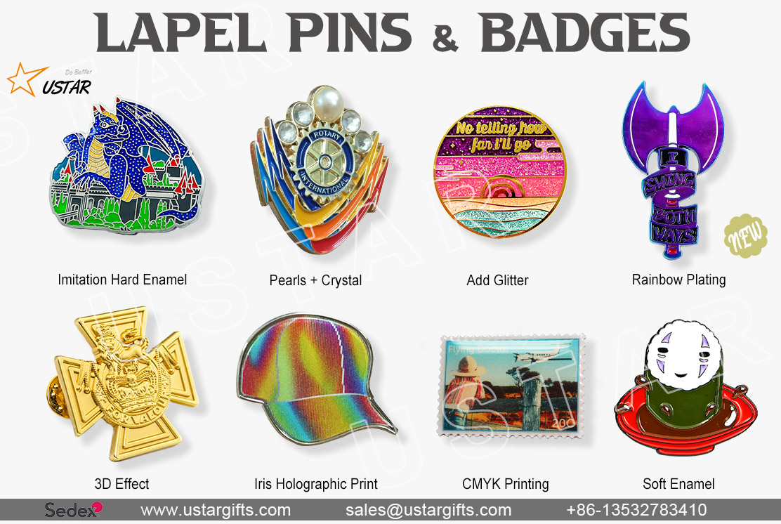 Custom Lapel Pin &amp; Badge

#lapelpin #pin #badge #promotionalgift

Any needed, please contact me +8618944769636~