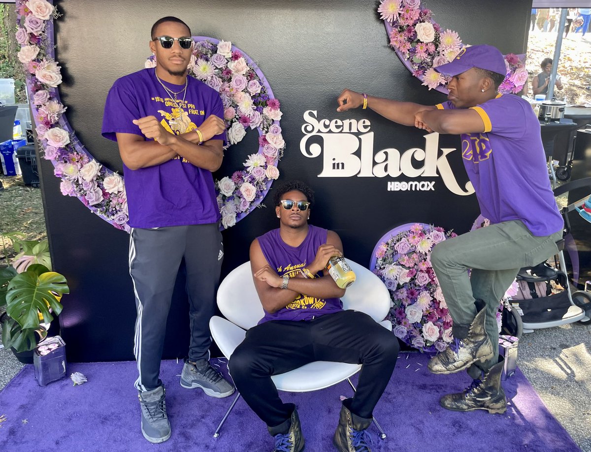 cyrustheceo's tweet photo. Highlights from our @HBOMax @SceneInBlack Activation at the @Morehouse Homecoming Tailgate! #sceneinblack https://t.co/kTEIxpZUWs