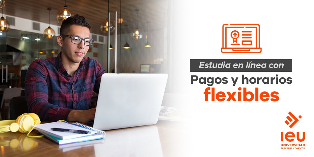 Universidad_IEU's tweet photo. Estudia una #licenciatura o #maestría y elige entre más de 30 programas.
Obtén más información de los programas en esta modalidad:
https://t.co/Xfdr2fyTKg
#UniversidadIEU #estudiosenlinea https://t.co/x5Yw22JIcp