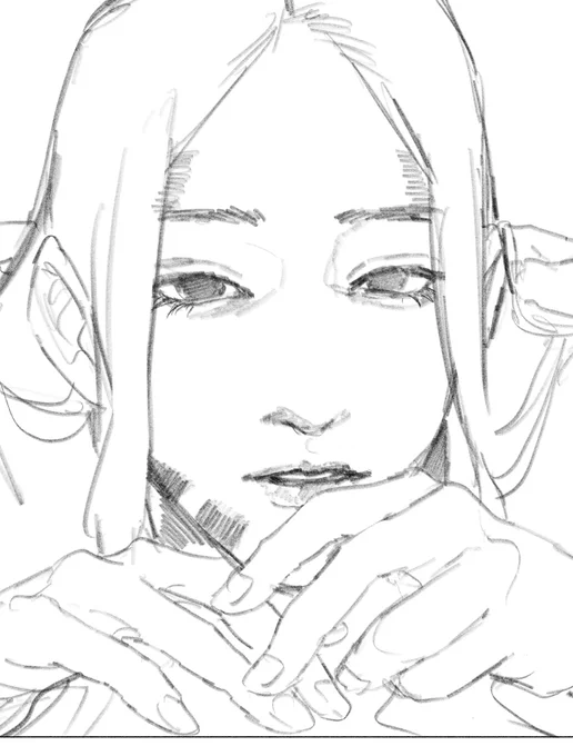 黒目でっかく描きすぎたボちゃ 