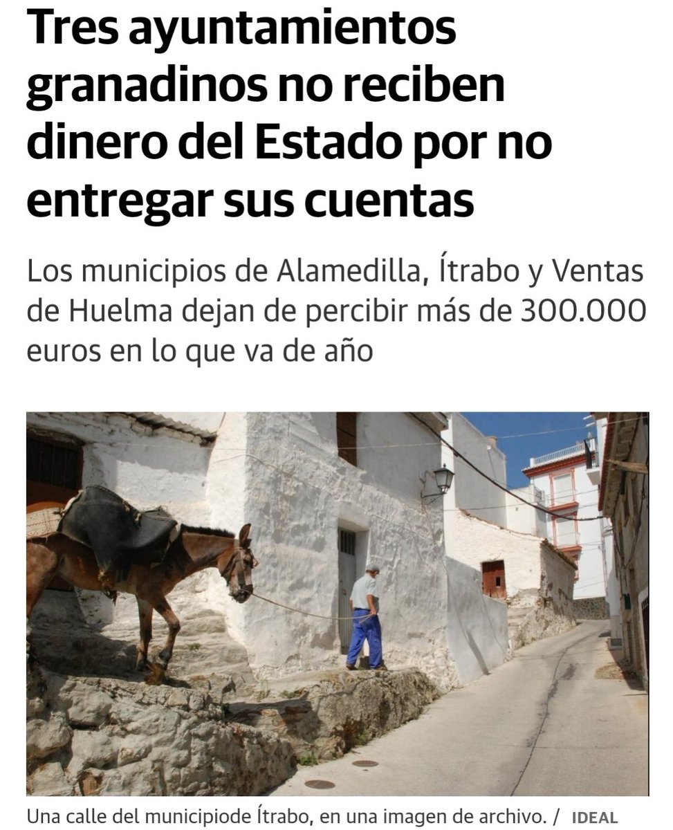 MardePlacas's tweet photo. #AytoVentasdeHuelma no rinde cuentas tampoco al Estado. Hasta ahora sabíamos que se niega a ser transparente con sus habitantes, llegando incluso a llevarlo infantilmente al terreno personal, pero el Estado no se anda con chiquitas: pensarán que los votantes si. https://t.co/JvZrEkbP1D