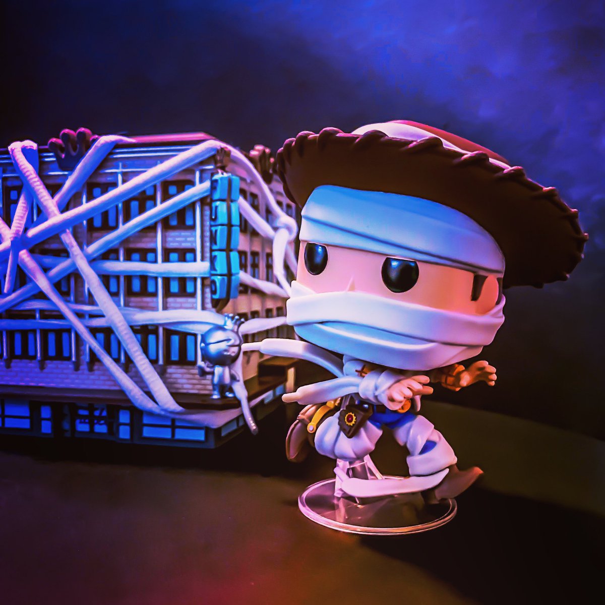 jonathan_buff's tweet photo. Bwahaha! 

#trick

#FunkoPhotoADayChallenge #funko #funkopop #funkoshots #pixar #disney #toystory #funkodisney https://t.co/LYCixKFwrm