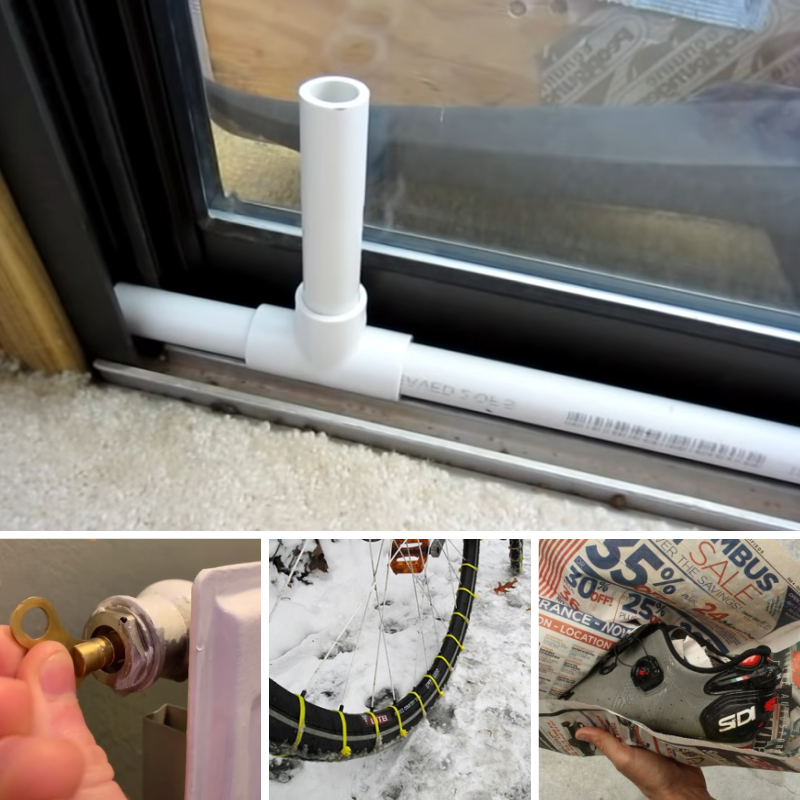 TheEcofeed's tweet photo. The weather outside may be frightful, but it doesn't have to bother you with these easy tricks that actually work 😊