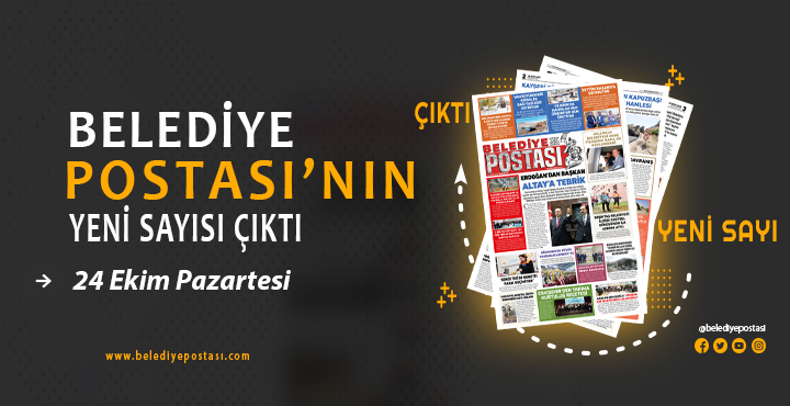 BELEDİYE POSTASI’NIN YENİ SAYISI ÇIKTI
<a href="/s_soranlar/">Sadrettin Soranlar</a> 
👇Okumak İçin👇
belediyepostasi.com/belediye-posta…