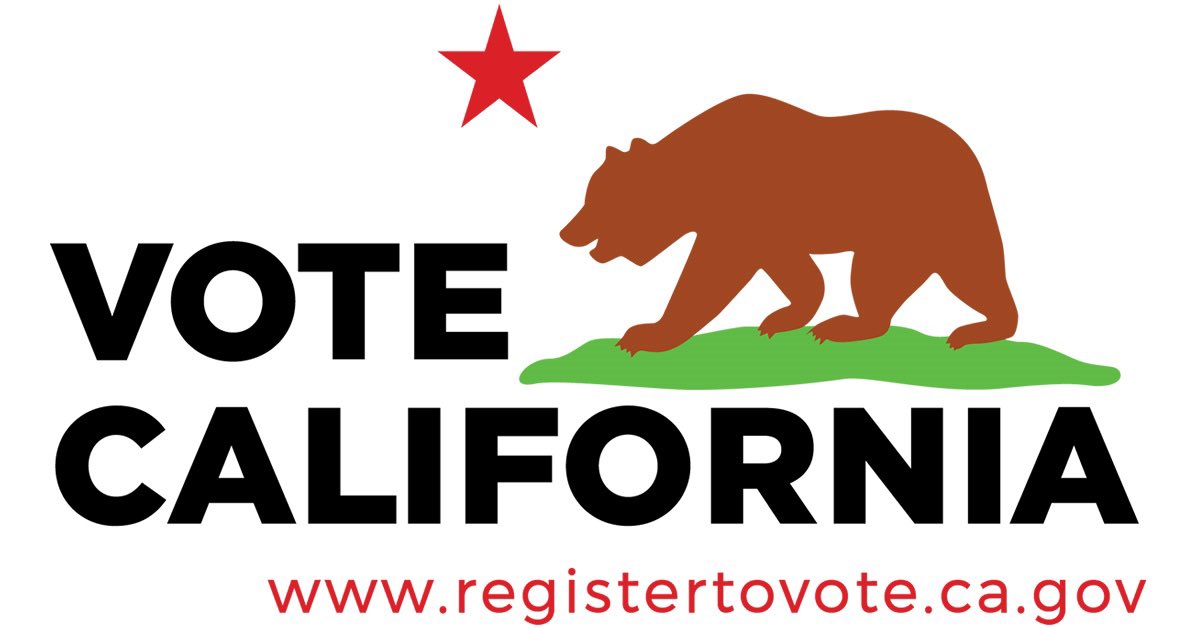 You can still register to vote! But the deadline is Monday, Oct. 24th. Registration forms must be postmarked by Oct. 24. Online forms must be completed by 11:59pm PDT on Oct. 24th. Here's the link registertovote.ca.gov/?t=s Make your voice heard! #CAVotes