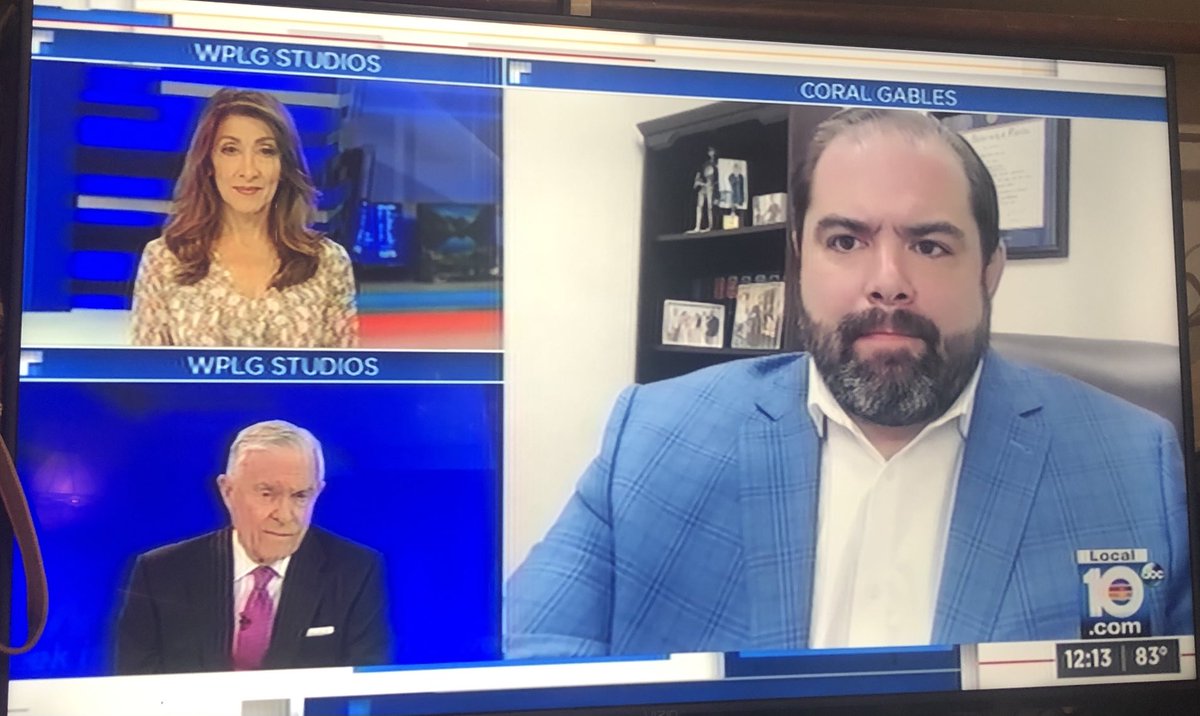 newschica's tweet photo. Another no-show to an invite is #MiamiDade commission District 6 candidate ⁦@_KevinMarino⁩ Cabrera, giving ⁦@JorgeForsJr⁩ the whole space on #TWISF ⁦@WPLGLocal10⁩ https://t.co/kZdxg9eySm