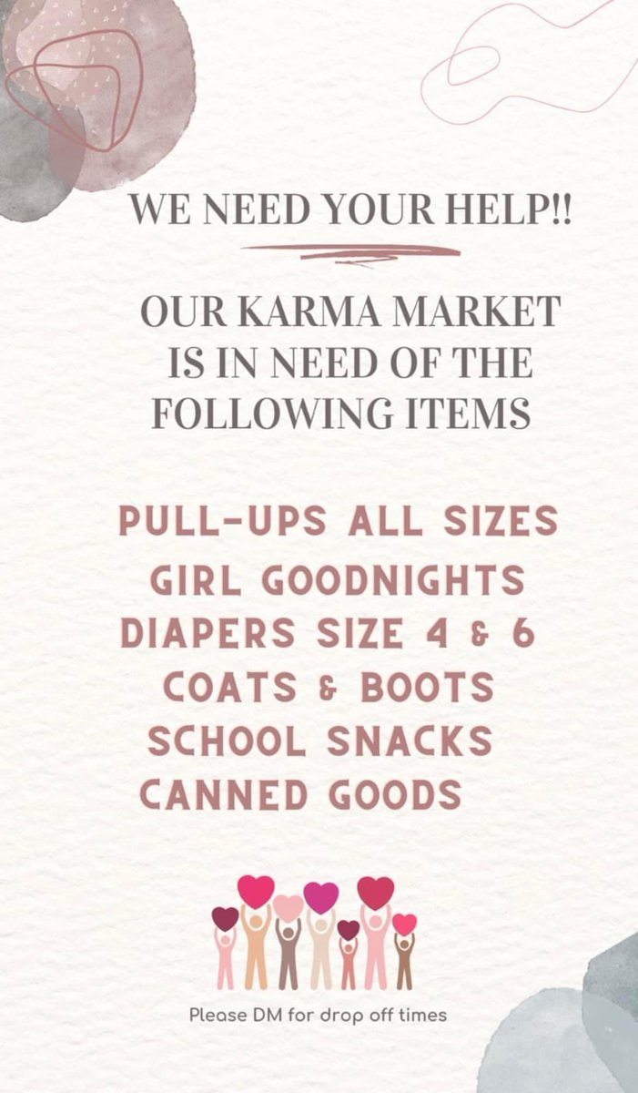 NanaimoLocal's tweet photo. Sharing from Nanaimo Women Helping Women - NWHW on behalf of Mamas For Mamas. Their Karma Market is in need of the items at the locations listed below. https://t.co/tpVaEegn4N #Nanaimo #MamasForMamas #WomenHelpingWomen https://t.co/vtjc7zccII