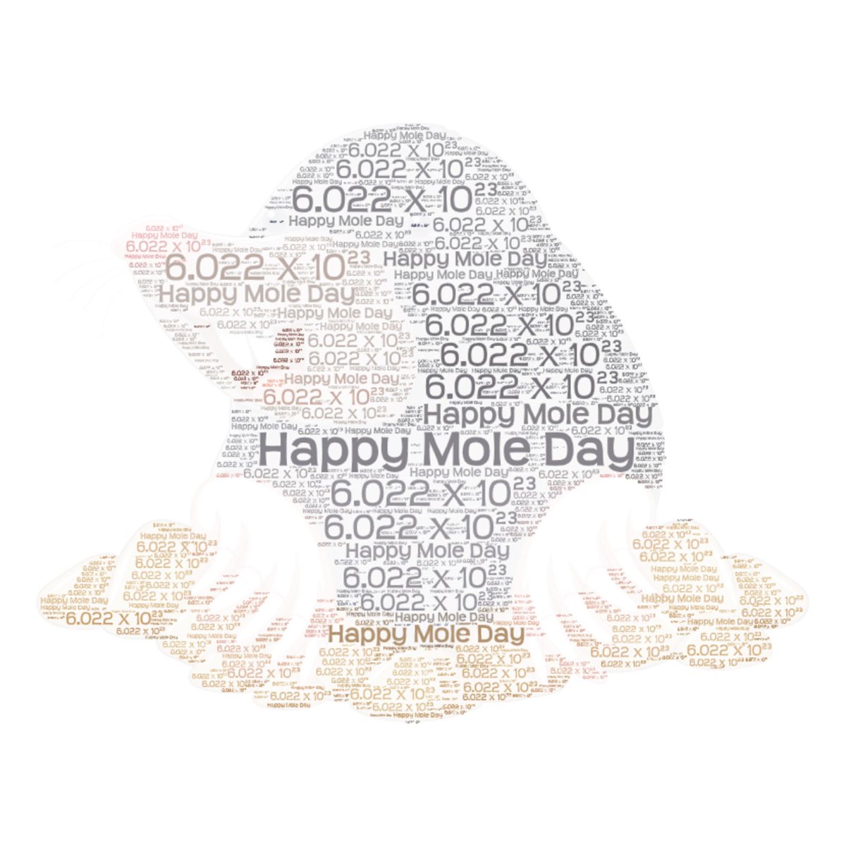 ChemKateCk's tweet photo. Cheers to our SI unit of all things quantities! 

#moleday #iteachchem #chemed https://t.co/SeQx52P6MA