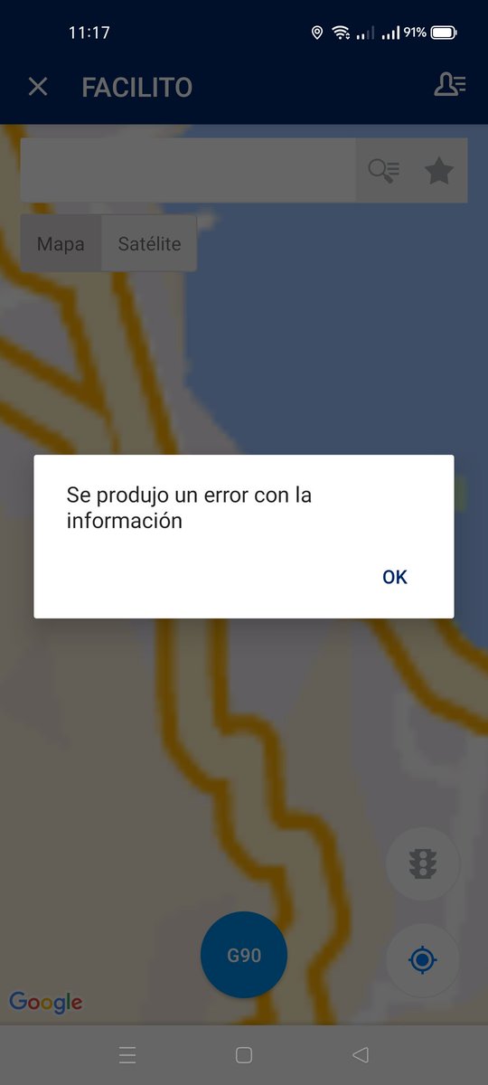 Jsaireb's tweet image. Toda la semana el aplicativo Facilito no tiene información de los precios de los combustibles.