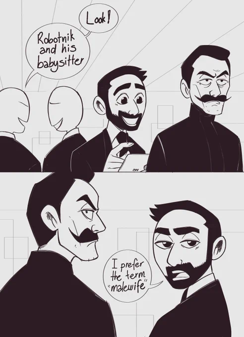 always one step ahead(? 