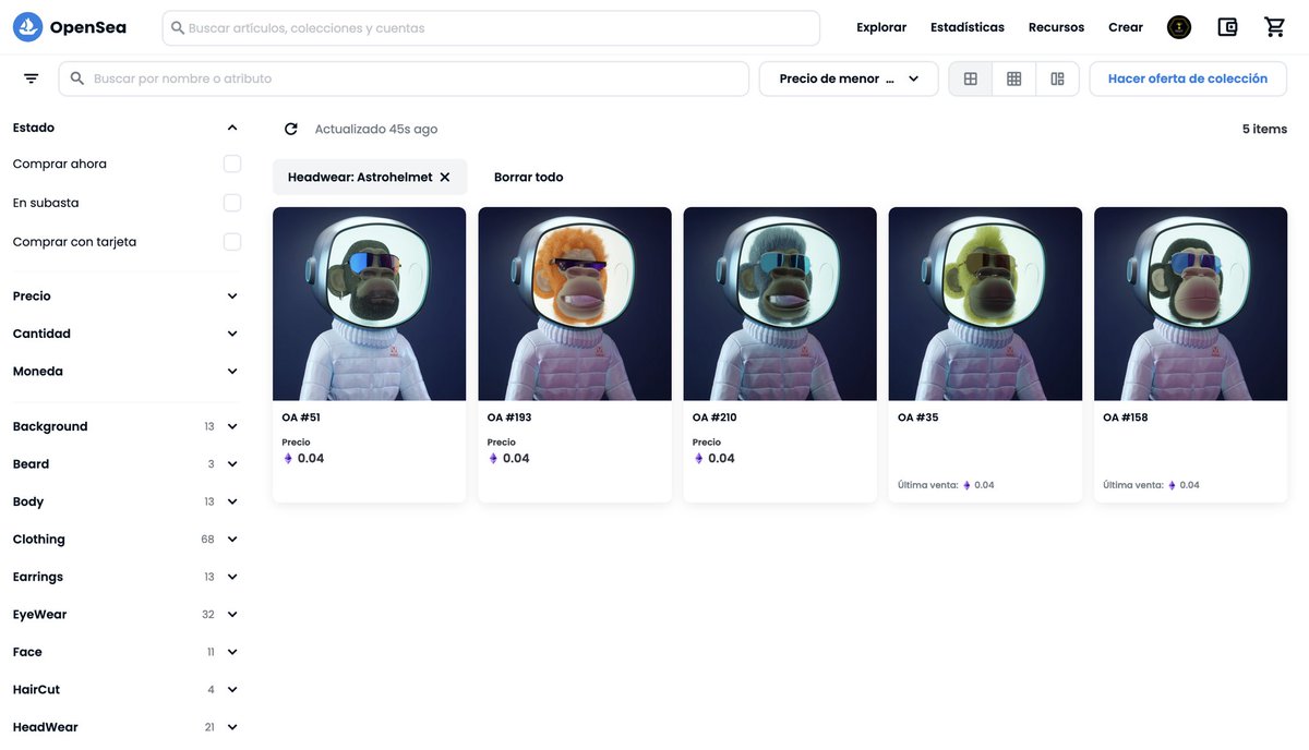 RootStudioCo's tweet photo. #Didyouknowthat Only 3 of the 5 astronauts in moon suit are available in the collection. #nft #nftcrypto #nftart #nftcollector #ape #apes #astronaut #style #nftcommunity https://t.co/ll1vQIofBD