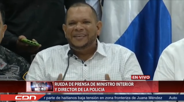 El alcalde, Carlos Guzmán, prometió que no va a descansar, junto a la mesa de seguridad ciudadana, para llevar seguridad y tranquilidad a Santo Domingo Norte.