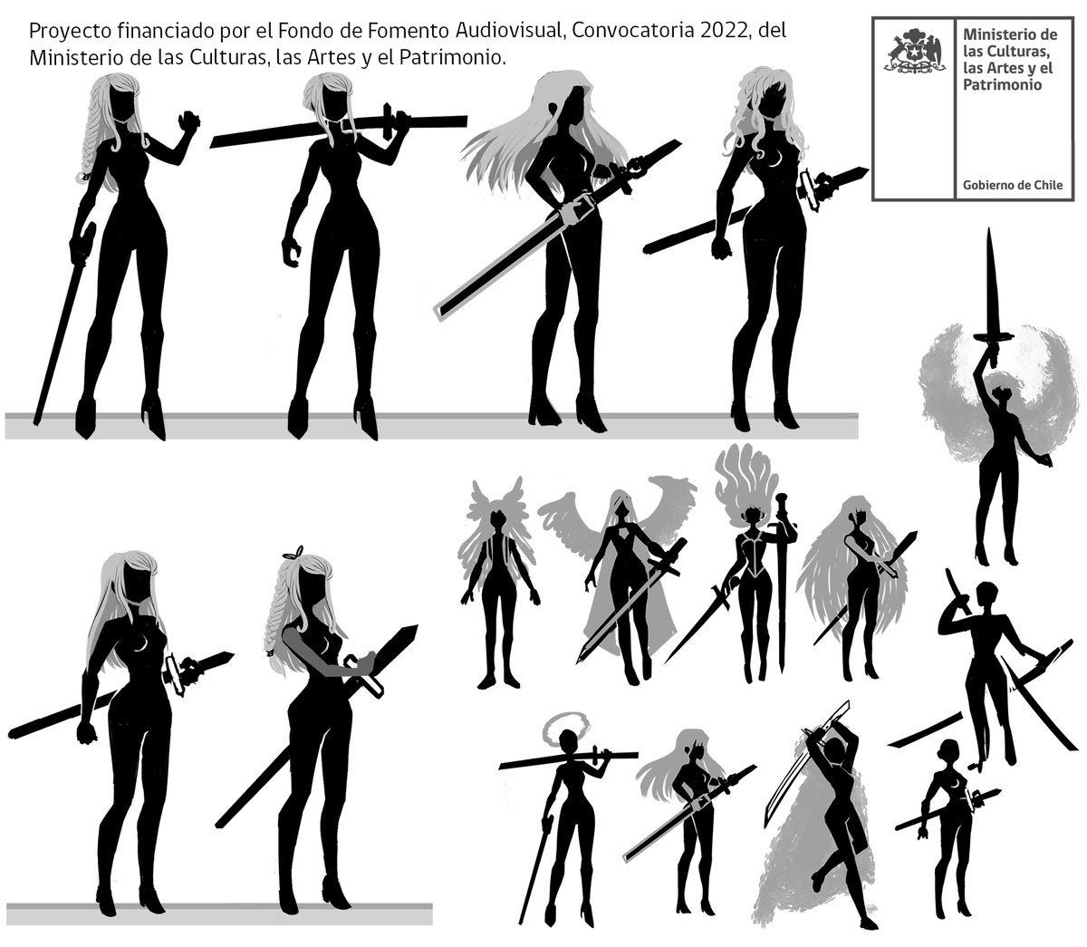 ImaginimaGames's tweet photo. TAZANI "The Chosen One of Light" firsts 
Concepts by @nattgica for videogame "EX UMBRA"

#indiedev #indiegaming #indiegame #indiegamedev #gamedev #animegame #screenshotsaturday #gamedesign #videojuegoschile #gamedevchile #chile #videojuego #imaginima #exumbra #thetravelers https://t.co/4sjEdZmmb2