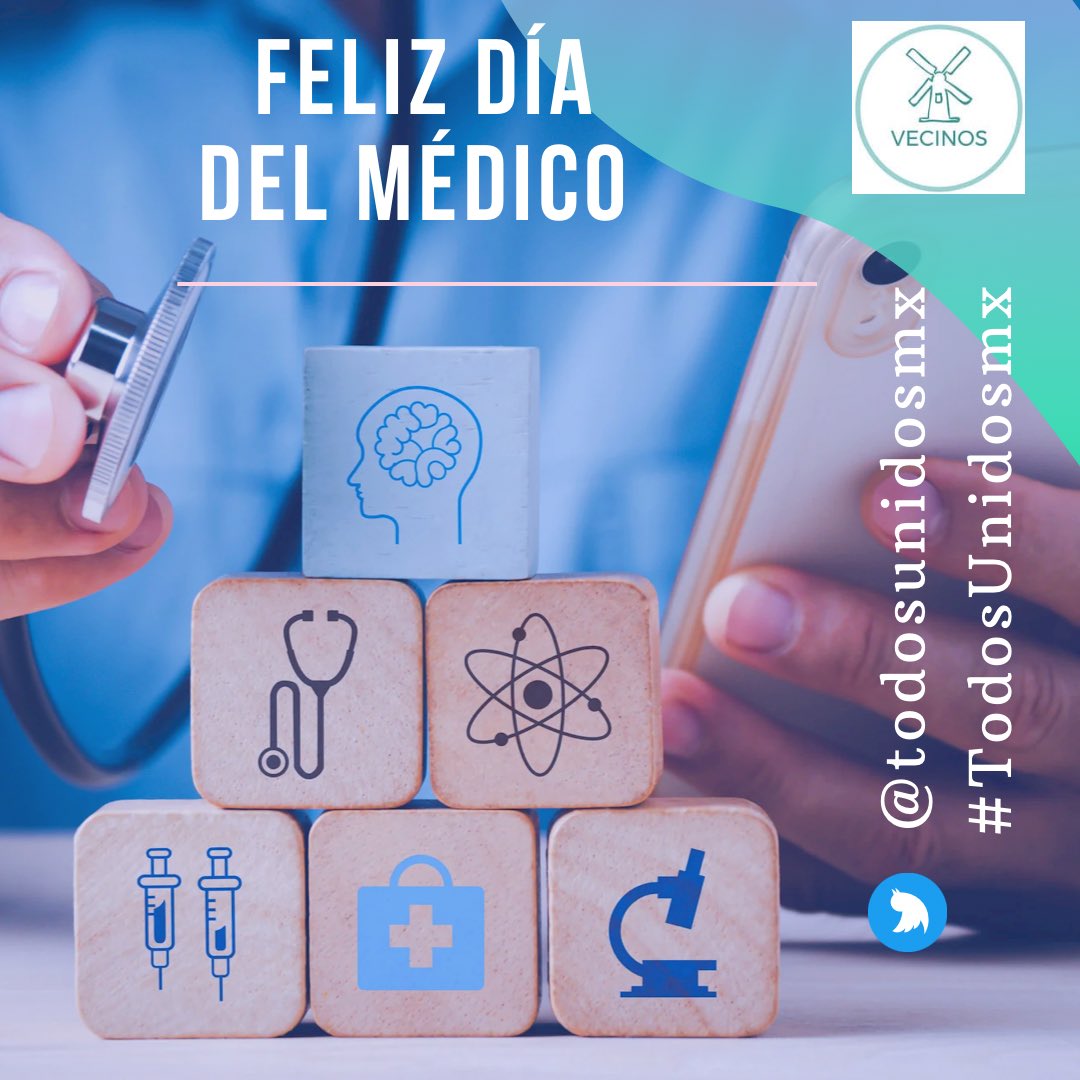 A nuestros héroes vestidos de blanco y con estetoscopio; 

¡Feliz #diadelmedico ! 👩‍⚕️🧑🏼‍⚕️
 🗓 23 de Octubre

¡Gracias por su gran labor e incansable vocación de servicio!#todosunidos <a href="/ObsSegCiudadana/">Observatorio de Seguridad Ciudadana</a> <a href="/CMHBosques/">Comite Bosques MH</a> <a href="/VecinoCuajimal/">Vecino Cuajimalpa</a> <a href="/EnlaceTAguilas/">ENLACE TERRITORIAL AGUILAS®️</a> <a href="/En_laDelValle/">En la Del Valle</a> <a href="/testigocreacion/">Alex Curiel 🌳🐾😷 🌬 💙 🙏 🇲🇽</a>