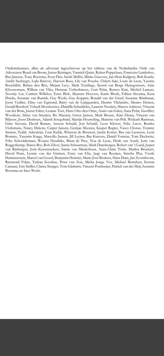 Bij advocaten bestaan er grote zorgen over de ontwikkeling waarin grote hoeveelheden data door justitie worden verzameld en onderzocht, alsmede de manier waarop daar in de rechtspraak vaak mee wordt omgegaan. Daarom deze brandbrief. #EncroChat #SkyECC #ANOM