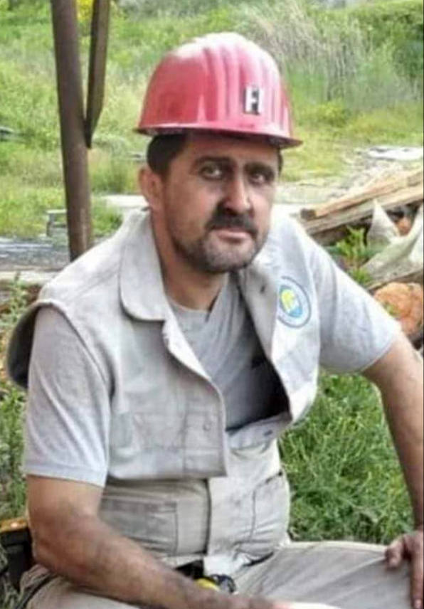Bartın Amasra'daki grizu patlamasında hayatını kaybeden 40 yaşlarındaki maden işçisi arkadaşımız Orhan Altun..