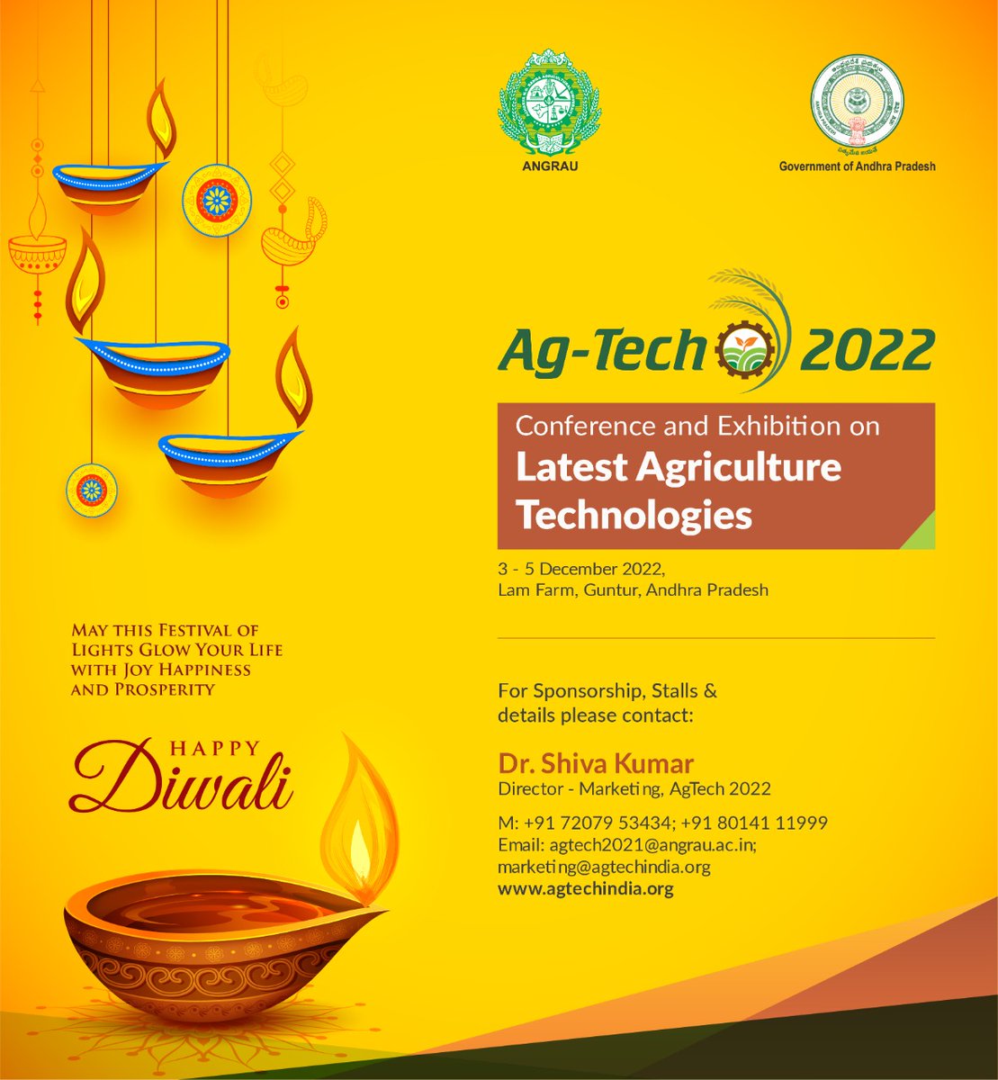 agtechap's tweet image. Happy Diwali Wishes 2022

I hope the light of Deepawali brightens your day this Diwali. I wish you a prosperous, healthy, and happy Diwali. “Let us celebrate the Diwali festival with smiles on our faces and joy in our hearts.” “Diwali greetings to everyone.”