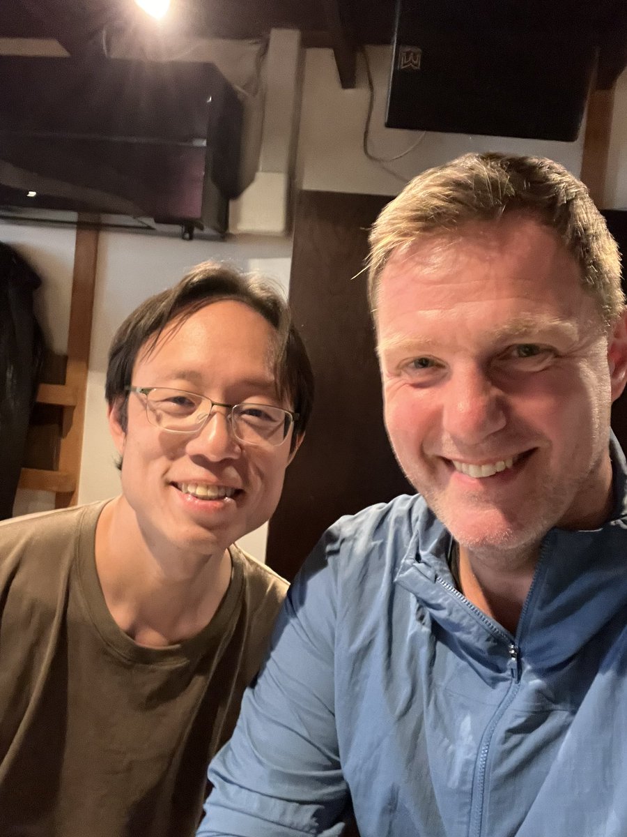 If you want to build a company with a purpose worth billions, hang out with those who are doing it and listen.

Thanks for your advice today @ysiu 🙏🏻 #help2earn