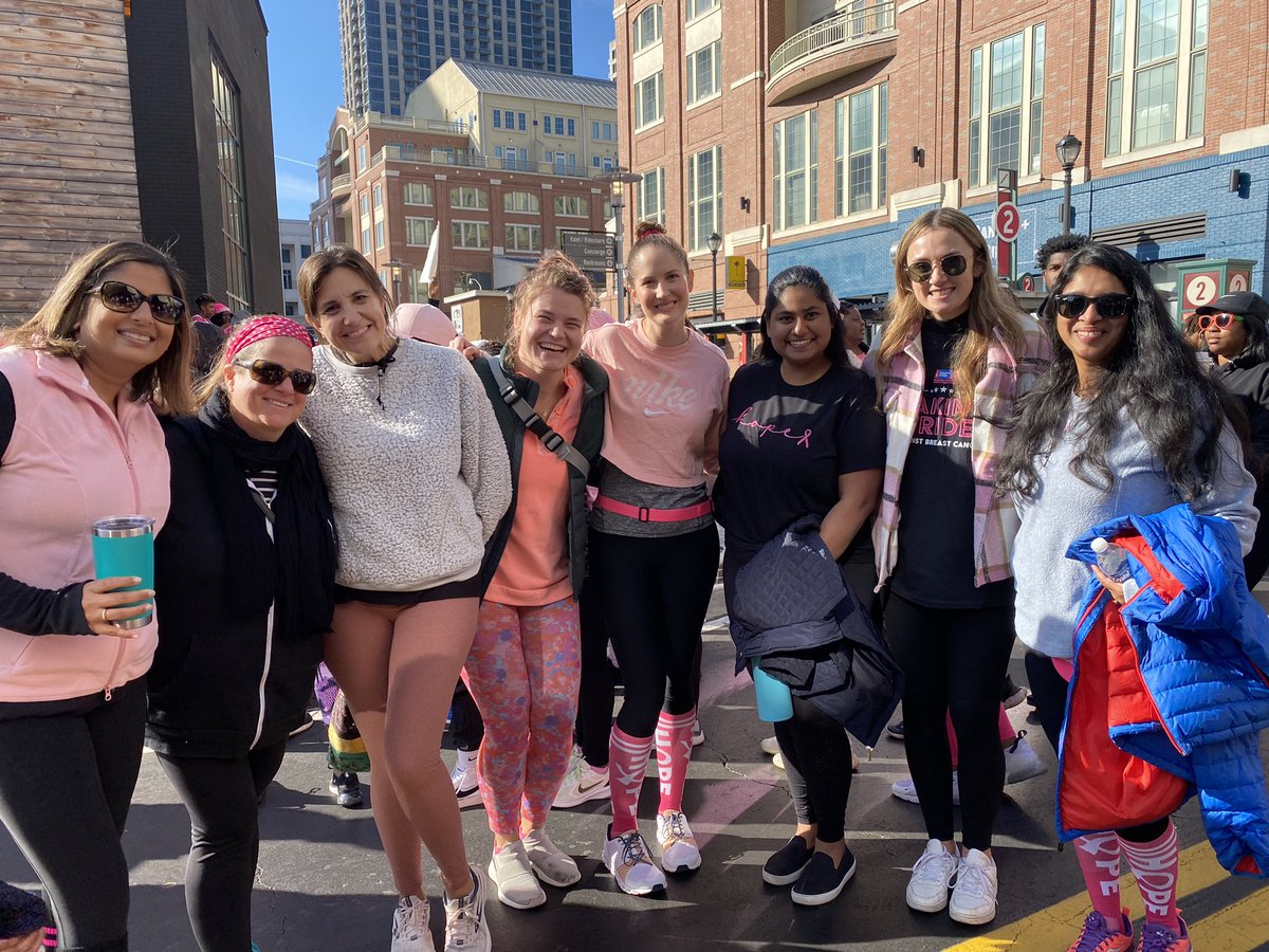 What a great day at Making Strides Against Breast Cancer in Atlanta! @ErikaReesPunia Thank you for being our team captain for the Scientific Striders! @MSABCAtlanta