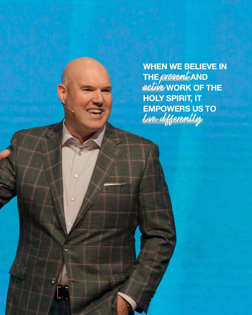 The Holy Spirit is active and present, and when we pursue Him, our lives change.