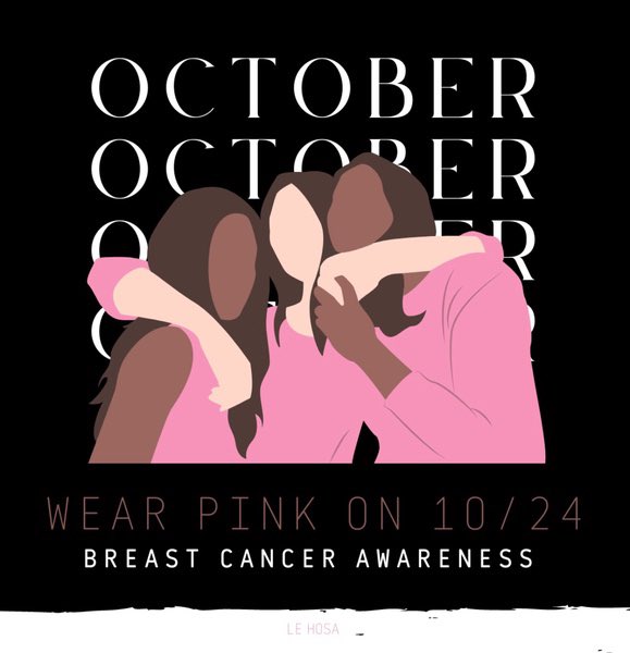 WEAR PINK NEXT MONDAY (TOMORROW)💕💗🌸💐🌺