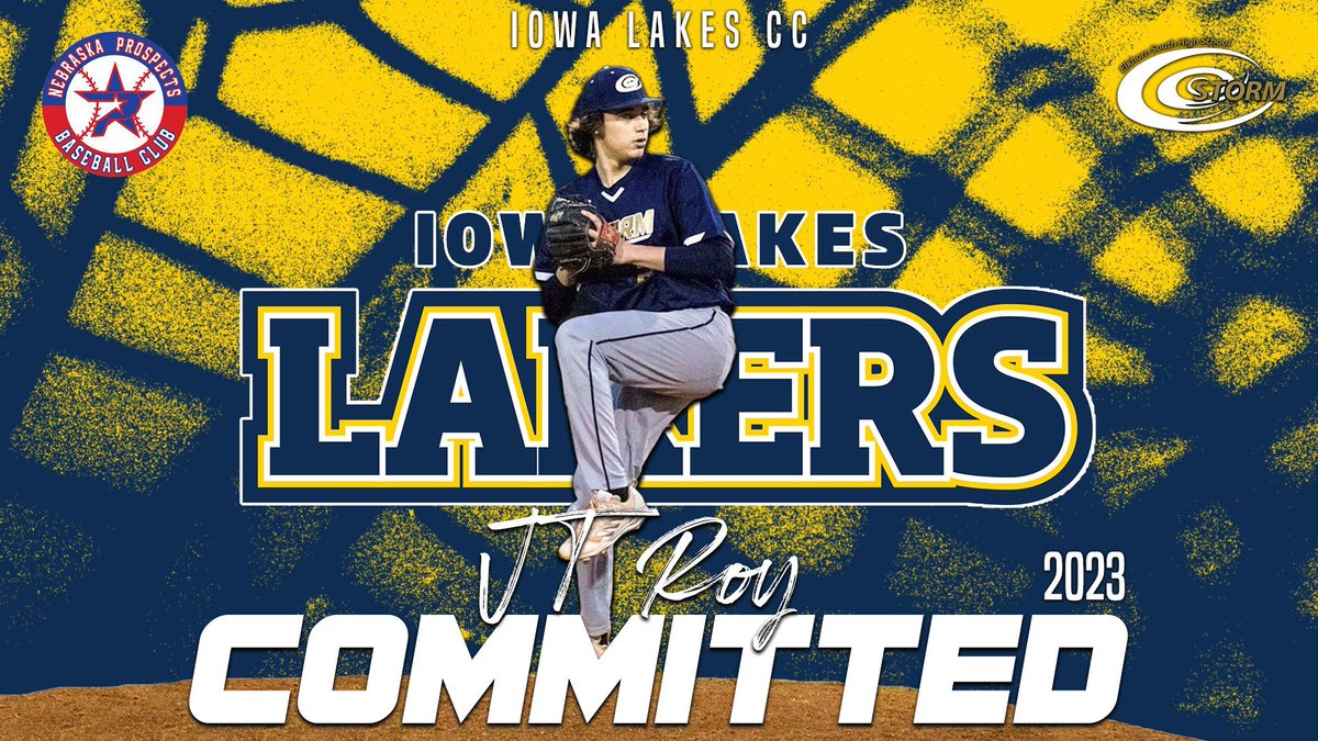 I am excited to announce my commitment to Iowa Lakes CC to continue my academic and athletic career. I want to thank my family, friends and coaches who have helped and supported me along the way!
<a href="/Lakers_Baseball/">Iowa Lakes Baseball</a>
<a href="/ESHS_Baseball/">Elkhorn South HS Storm Baseball</a> <a href="/Prospects_NE/">Nebraska Prospects Baseball Club</a>