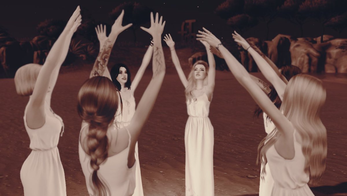 simmerianne93's tweet photo. Mis hijas se han unido todas para invocar a las personas y que participen en este nuevo día de Simblreen... Listo para conseguir sus caramelos de hoy??.... atentos que en breve empieza!!! #TheSims4 #ts4 #ShowUsYourSims #Simblreen #Simblreen2022 https://t.co/4e1Mf1vqJ3