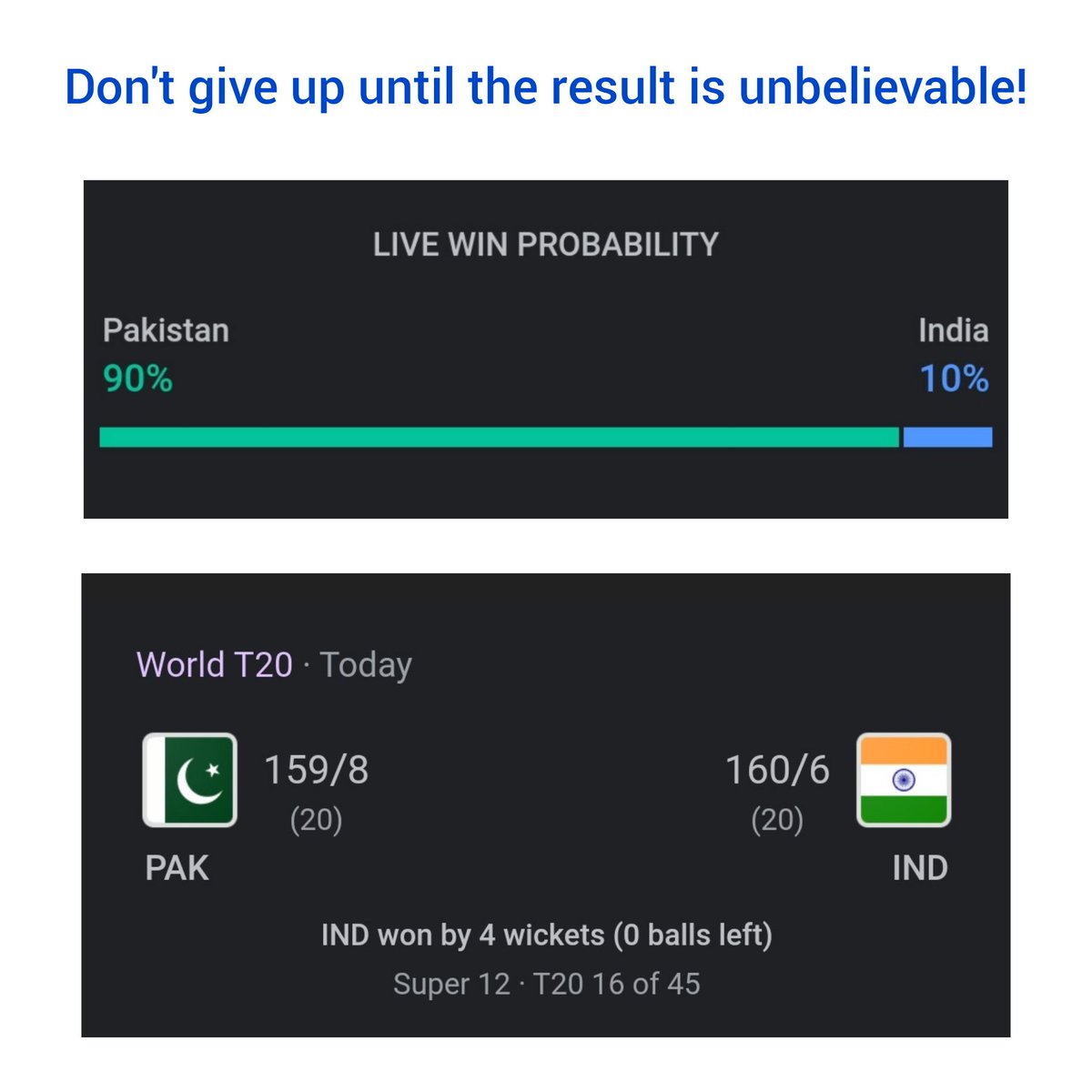 Sanketthisway's tweet photo. Hi!
Sign in through the link in bio to enjoy such quotes daily on your chrome tab. Also, the reach experience provided by the meavana tab will prove why it is the best place to start your search.
https://t.co/5YqsiCLgHv…

#INDvsPAK2022
#INDvsPAK #meavana https://t.co/KTkcQI3Coa