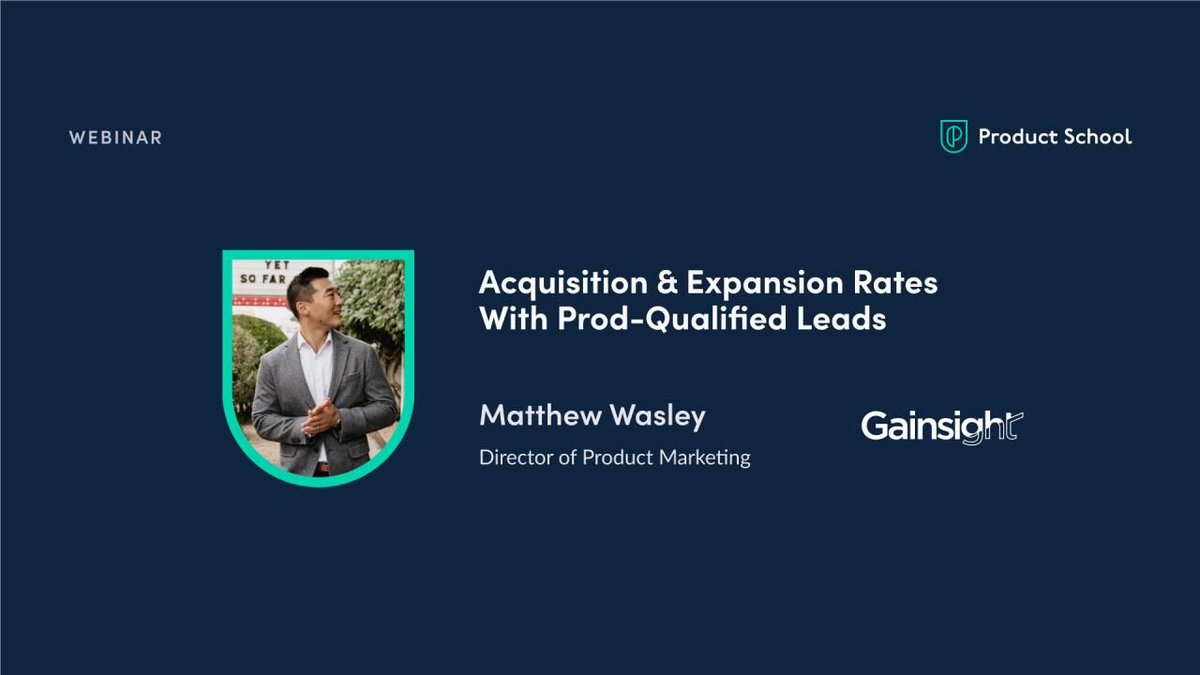 ProductEvents's tweet photo. Ready to up your adoption, expansion, & retention strategies?
Join our live webinar tomorrow October 24th at 11:30 AM PT with @GainsightHQ Dir of Prod Mkt @waz_in_philly on acquisition & expansion rates w/ prod-qualified leads
https://t.co/i2S17dN8wS 🌏
#ProductEvents #ProgMgmt https://t.co/oNvqoHKyM9