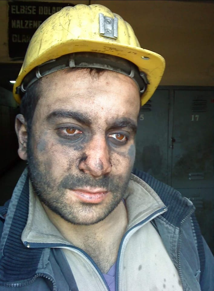 Bartın Amasra'daki grizu patlamasında hayatını kaybeden 30 yaşlarındaki maden işçisi arkadaşımız Öner Yıldız..