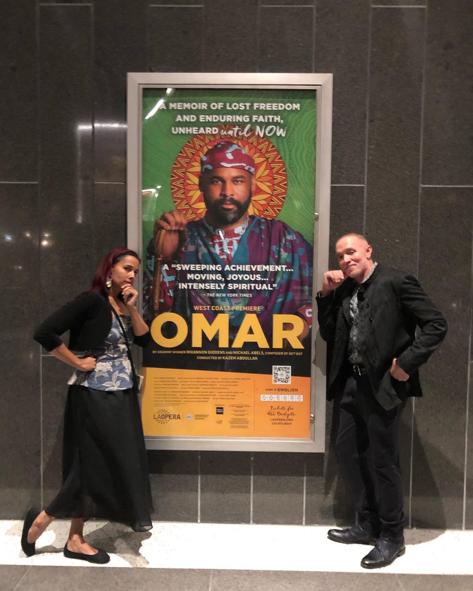 RhiannonGiddens's tweet image. My heart is so full- @LAOpera what a triumph from beginning to…well, the magnificent one never ends. I put my heart, soul and spiritual connection to the ancestors in this work- so lucky to get to work with @michaelabels to bring Omar’s story to the operatic stage in such glory