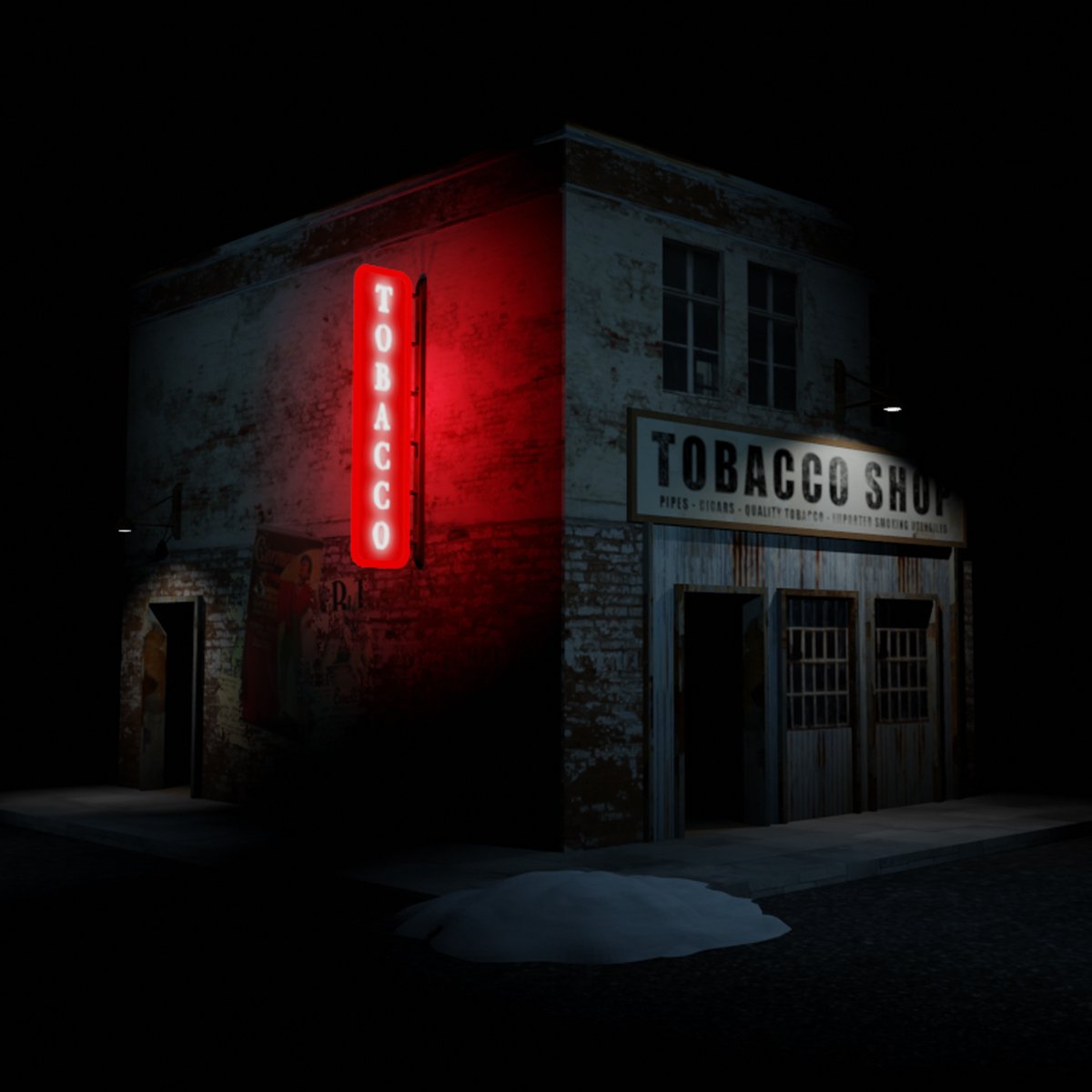 SunshineError's tweet photo. Lately I've been on a MYST-binge and this is what came out of it (after several hours in blender 3d) :-)

#gamedev #indie #indiegamedeveloper #indiegames #game #modeling #3D #adventuregame https://t.co/3nNx3lc5PV